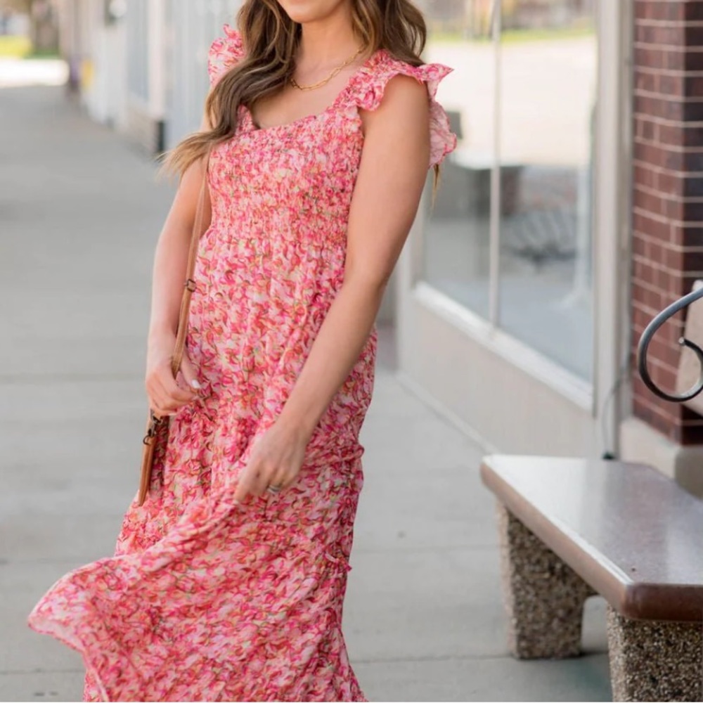 Long Floral Dress